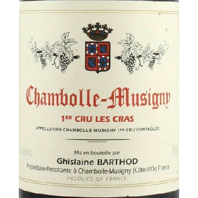 Ghislaine Barthod Chambolle-Musigny 1er Cru Les Cras 2021 (6x75cl)