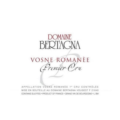 Bertagna Vosne Romanee 1er Cru Les Beaumonts 2015 (6x75cl)