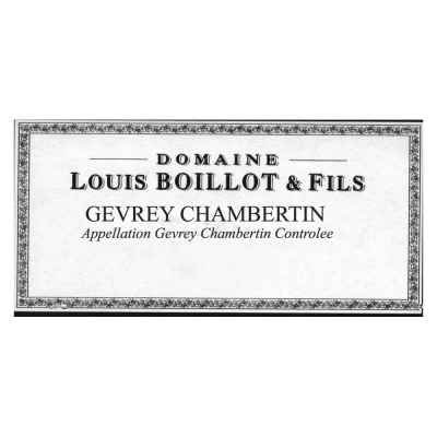 Louis Boillot Gevrey-Chambertin 2012 (6x75cl)