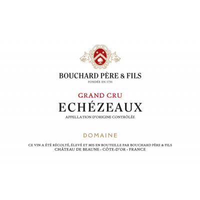 Bouchard Pere & Fils Echezeaux Grand Cru 2012 (6x75cl)