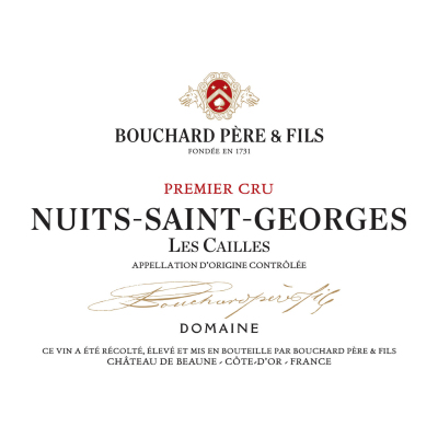 Bouchard Pere & Fils Nuits-Saint-Georges 1er Cru Les Cailles 2014 (6x75cl)