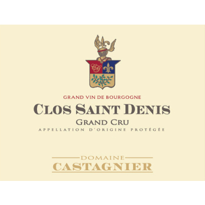 Jerome Castagnier Clos Saint Denis Grand Cru 2013 (6x75cl)