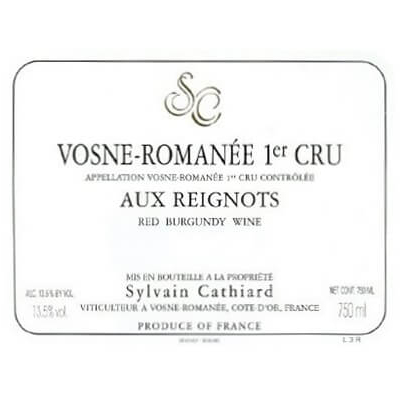 Sylvain Cathiard Vosne-Romanee 1er Cru Aux Reignots 2015 (1x75cl)