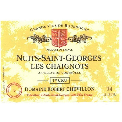 Robert Chevillon Nuits-Saint-Georges 1er Cru Les Chaignots 2018 (12x75cl)