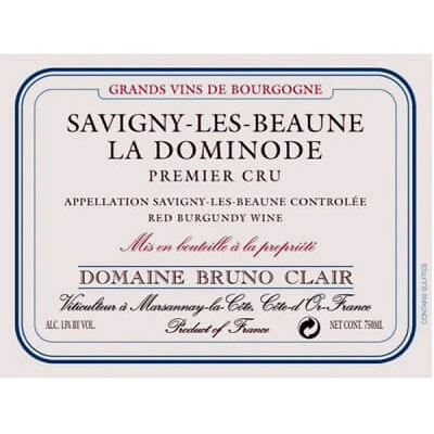 Bruno Clair Savigny-Les-Beaune 1er Cru La Dominode 2023 (1x75cl)