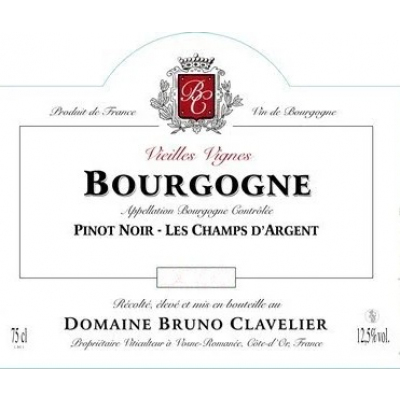Bruno Clavelier Bourgogne Rouge 2018 (6x75cl)