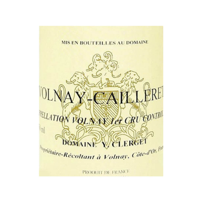 Clerget Volnay-Caillerets 1er Cru 2020 (6x75cl)