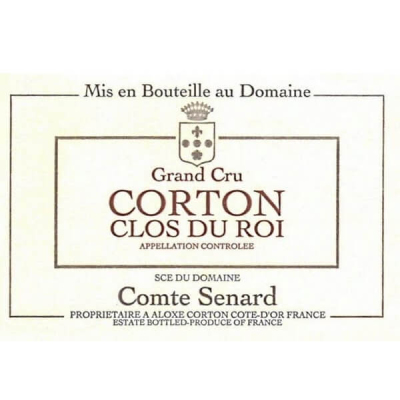 Comte Senard Corton Grand Cru Clos des Meix 2018 (6x75cl)