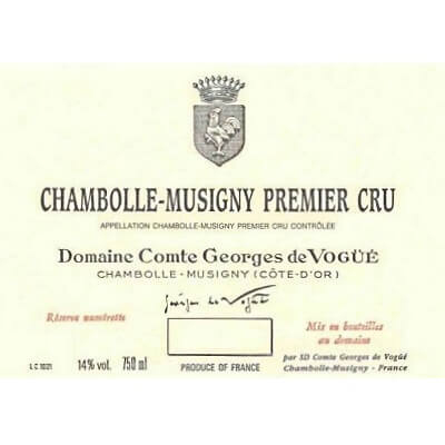 Comte Georges de Vogue Chambolle-Musigny 1er Cru 2010 (1x150cl)