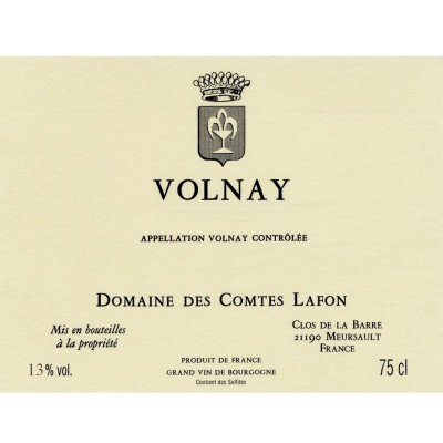 Comtes Lafon Volnay 2022 (6x75cl)