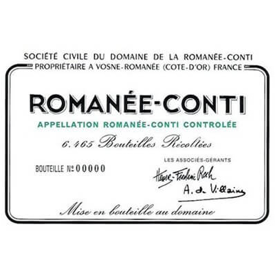 Domaine de la Romanee-Conti Romanee-Conti Grand Cru 2022 (3x75cl)