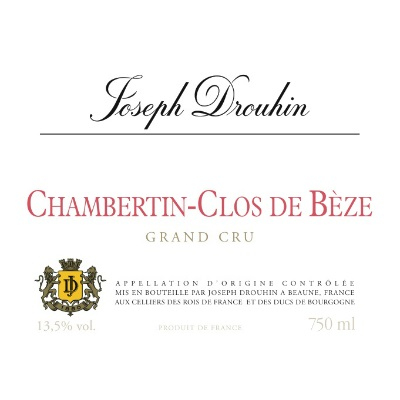 Joseph Drouhin Chambertin-Clos De Beze Grand Cru 2015 (6x75cl)