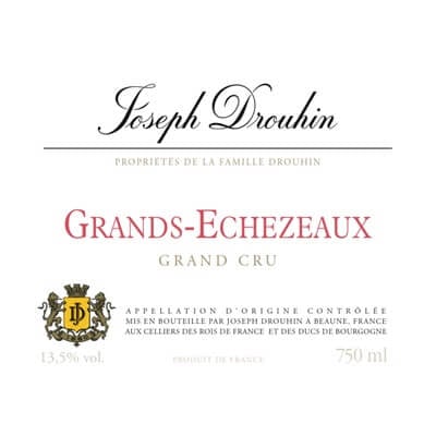 Joseph Drouhin Grands-Echezeaux Grand Cru 2022 (6x75cl)