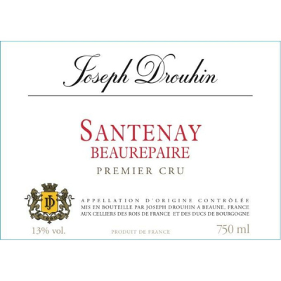 Joseph Drouhin Santenay 1er Cru Beaurepaire 2020 (6x75cl)