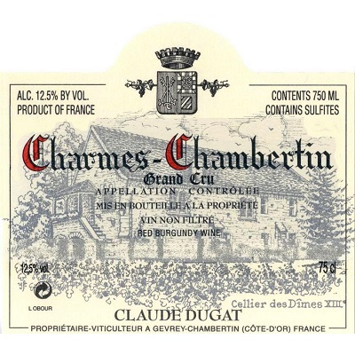 Claude Dugat Charmes-Chambertin Grand Cru 2011 (12x75cl)