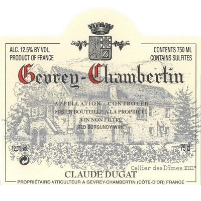 Claude Dugat Gevrey-Chambertin 2018 (12x75cl)