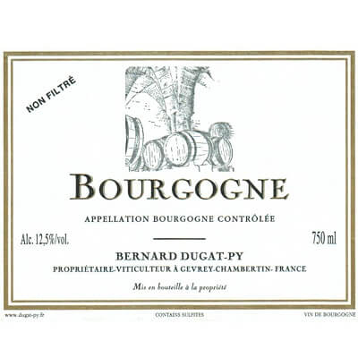 Bernard Dugat-Py Bourgogne Rouge 2021 (12x75cl)