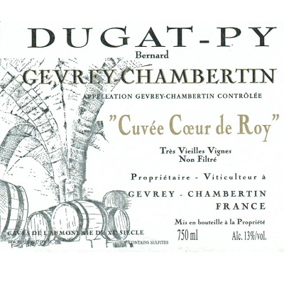 Bernard Dugat-Py Gevrey-Chambertin Cuvée Coeur de Roy VV 2012 (12x75cl)