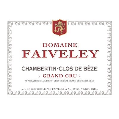 Faiveley Chambertin-Clos De Beze Grand Cru 2001 (12x75cl)