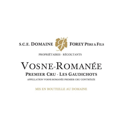 Forey Pere & Fils Vosne-Romanee 1er Cru Les Gaudichots 2016 (12x75cl)