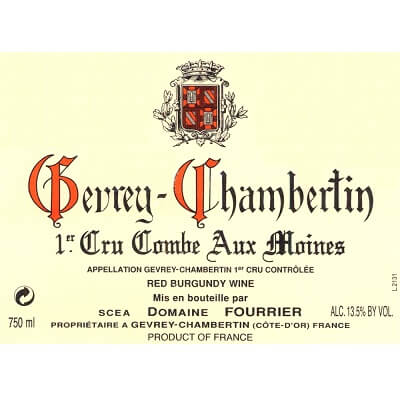 Fourrier Gevrey-Chambertin 1er Cru Combe aux Moines 2022 (12x75cl)