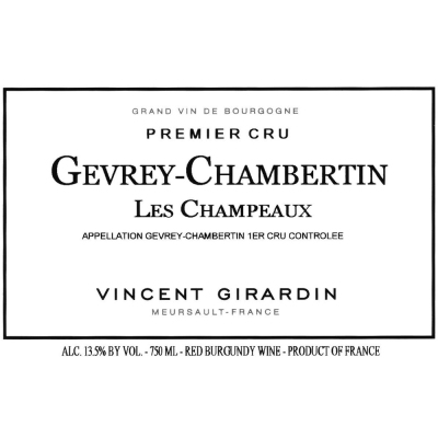Vincent Girardin Gevrey Chambertin Champeaux 2018 (6x75cl)