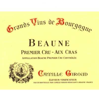 Camille Giroud Beaune Cras 2022 (6x75cl)
