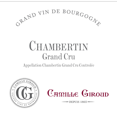 Camille Giroud Chambertin Grand Cru 2012 (6x75cl)