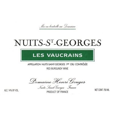 Henri Gouges Nuits-Saint-Georges 1er Cru Les Vaucrains 2020 (3x75cl)