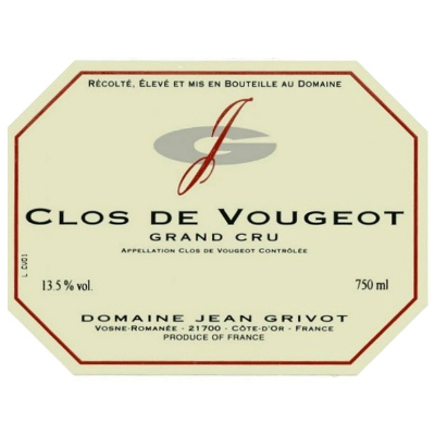 Jean Grivot Clos-de-Vougeot Grand Cru 2016 (6x75cl)