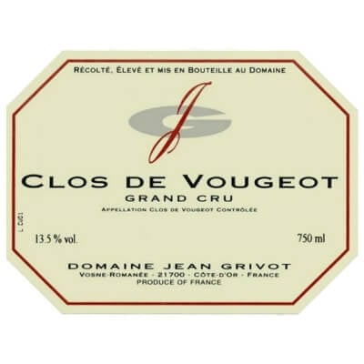 Jean Grivot Clos-de-Vougeot Grand Cru 2020 (12x75cl)