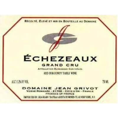 Jean Grivot Echezeaux Grand Cru 1987 (1x75cl)