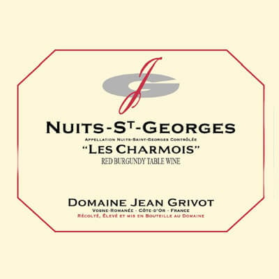Jean Grivot Nuits-Saint-Georges Les Charmois 2019 (6x75cl)