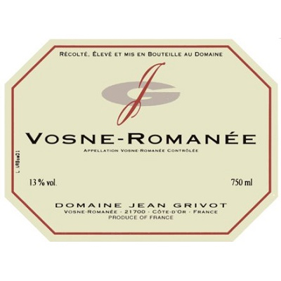 Jean Grivot Vosne-Romanee 2016 (6x75cl)