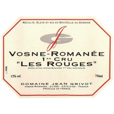 Jean Grivot Vosne-Romanee 1er Cru Les Rouges 2023 (6x75cl)