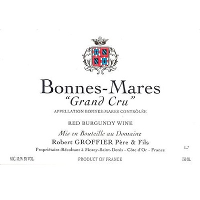 Robert Groffier Bonnes-Mares Grand Cru 2008 (6x75cl)