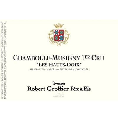Robert Groffier Chambolle-Musigny 1er Cru Les Hauts Doix 2020 (6x75cl)