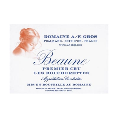 Anne-Francoise Gros Beaune 1er Cru Les Boucherottes 2018 (12x75cl)