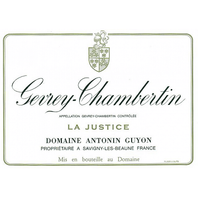 Antonin Guyon Gevrey-Chambertin La Justice 2022 (6x75cl)