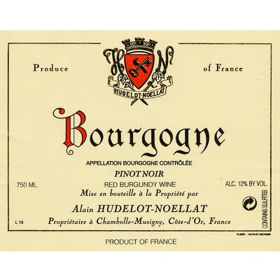 Hudelot-Noellat Bourgogne Rouge 2022 (12x75cl)