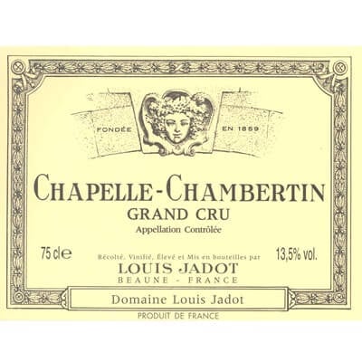 Louis Jadot Chapelle-Chambertin Grand Cru 2022 (3x75cl)