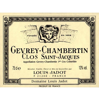 Louis Jadot Gevrey-Chambertin 1er Cru Clos Saint-Jacques 2016 (6x75cl)