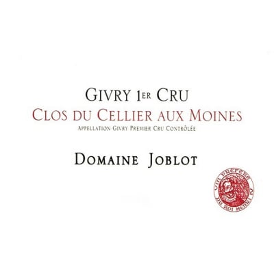 Joblot Givry 1er Cru Clos du Cellier aux Moines 2019 (12x75cl)