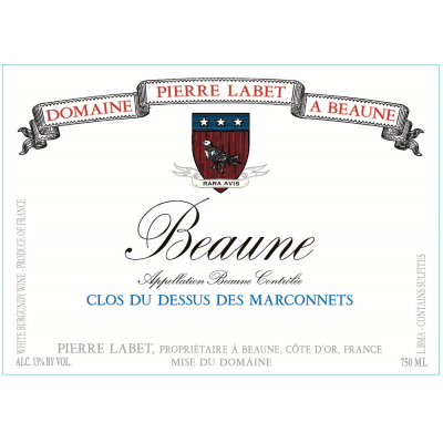 Labet Pere et Fils Beaune Clus du Dessus des Marconnets Blanc 2020 (6x75cl)