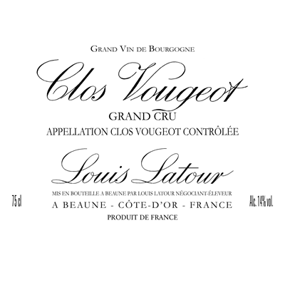 Louis Latour Clos-Vougeot Grand Cru 2022 (6x75cl)