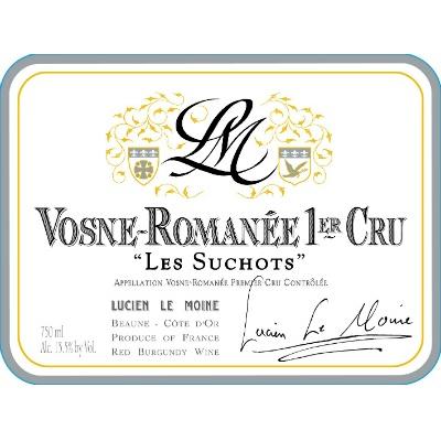 Lucien Le Moine Vosne-Romanee 1er Cru Les Suchots 2016 (6x75cl)