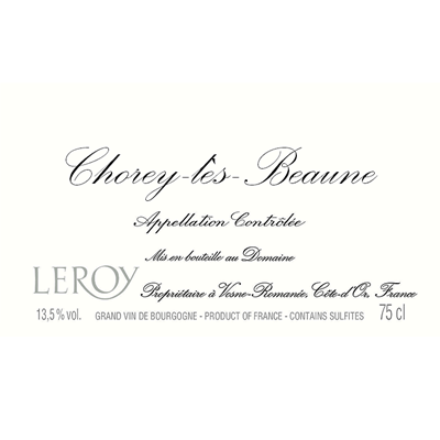 Maison Leroy Chorey-les-Beaune 2014 (3x75cl)