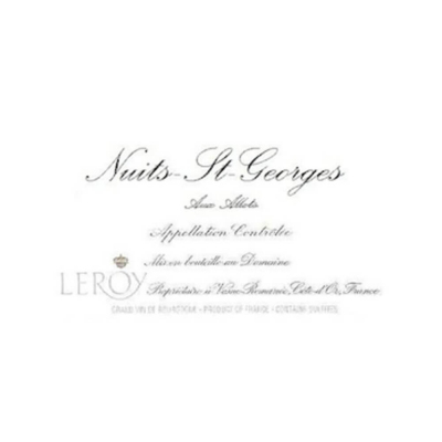 Leroy Nuits-Saint-Georges Aux Allots 2011 (3x75cl)