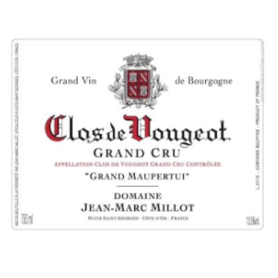 Jean-Marc Millot Clos Vougeot Grand Cru 2020 (1x75cl)