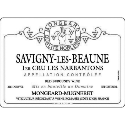 Mongeard-Mugneret Savigny-les-Beaune 1er Cru Les Narbantons 2019 (6x75cl)